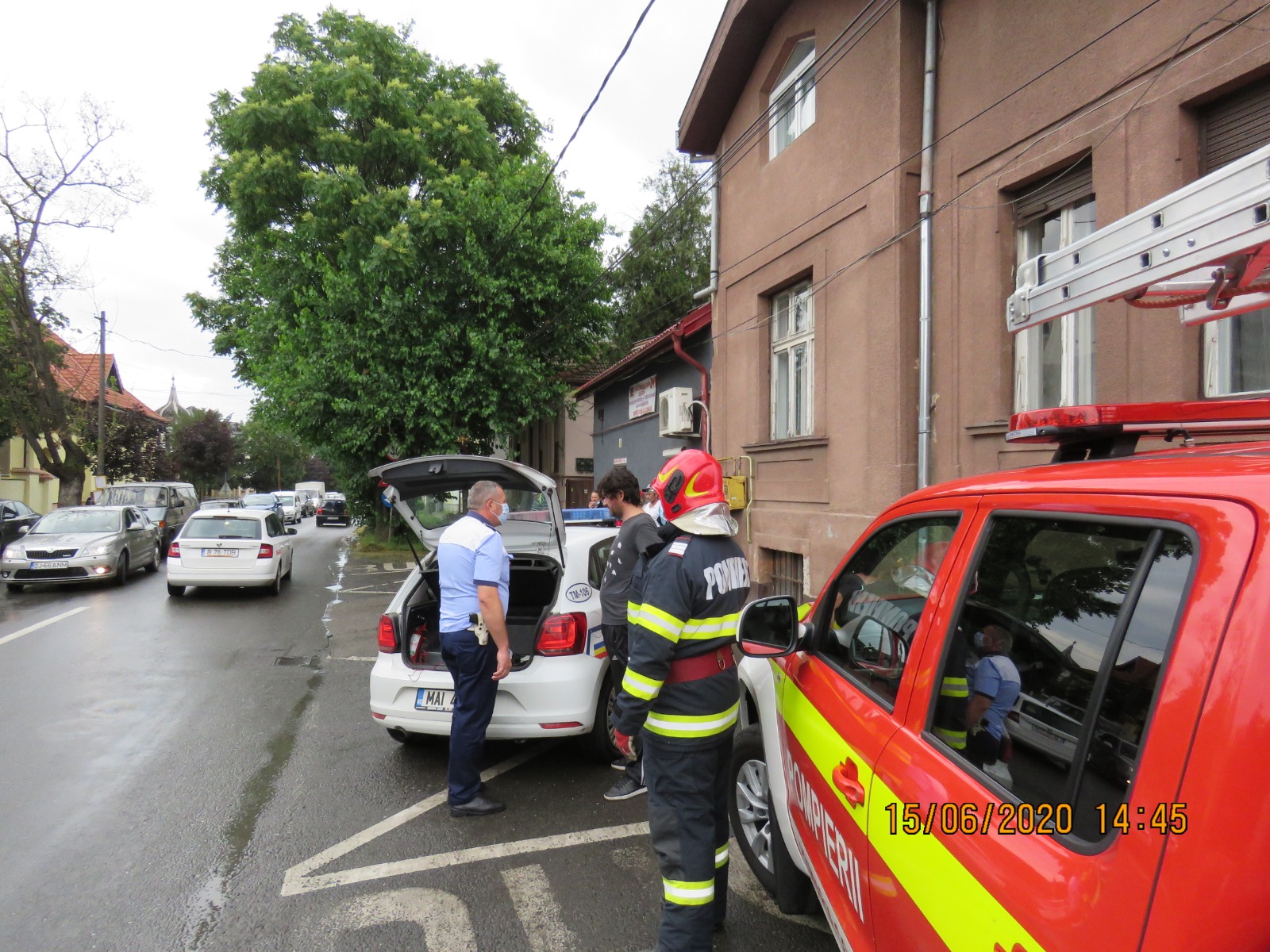 Accident cu trei autoturisme, la Timișoara. Doi dintre șoferi erau beți