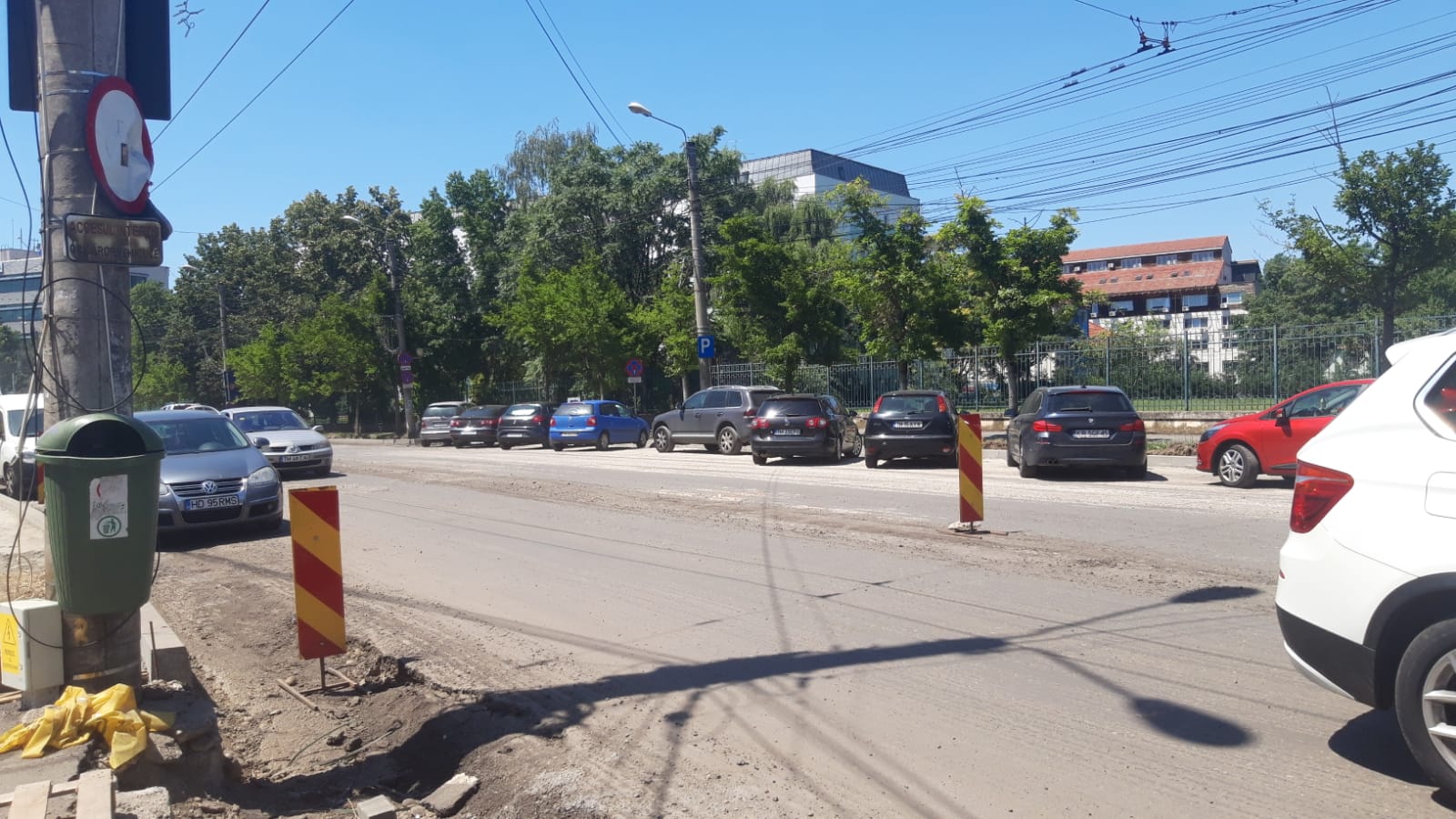 Trafic închis pe Gheorghe Dima, spre Parcul Botanic. Șapte linii STPT deviate