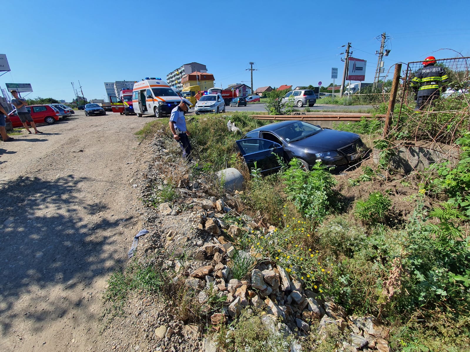 Accident rutier pe Calea Torontalului