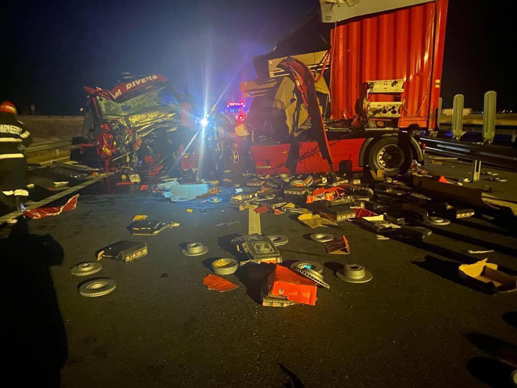 accident tiruri autostrada timisoara lugoj 11