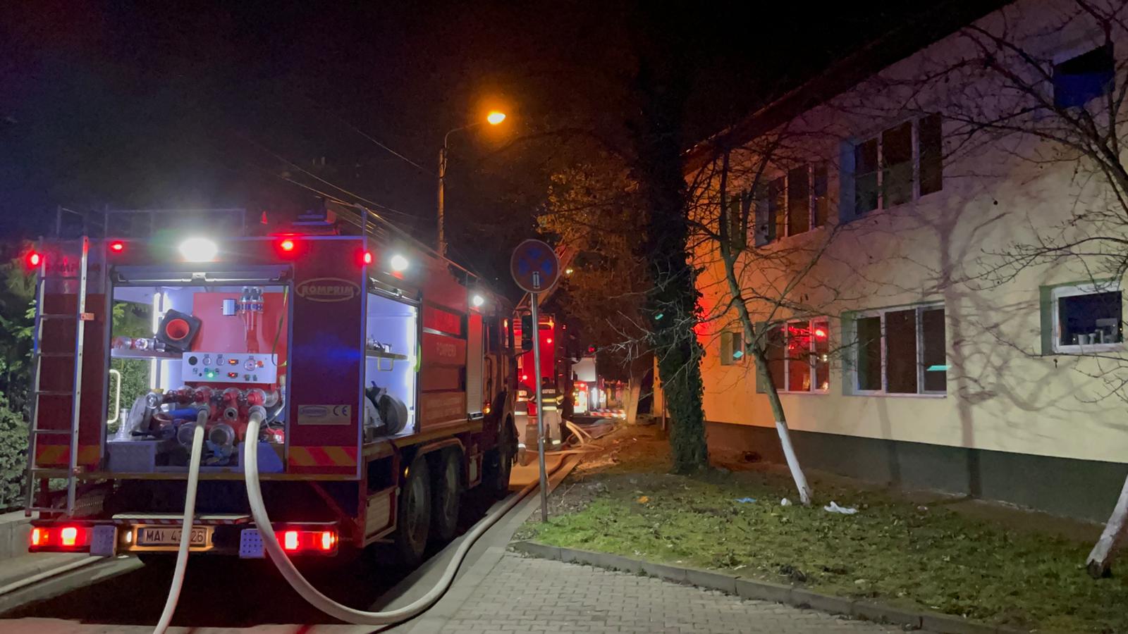 Incendiu la o grădiniță din Timișoara