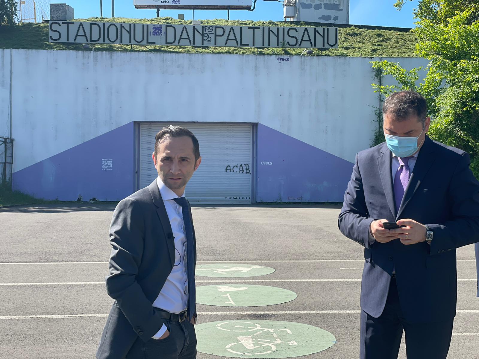 ministrul dezvoltarii vizita stadion dan paltinisanu 8