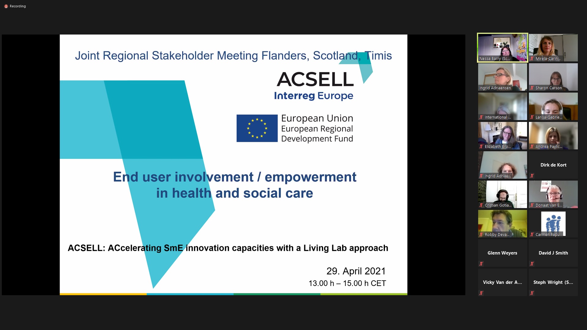 09. End-user involvement in health and social care