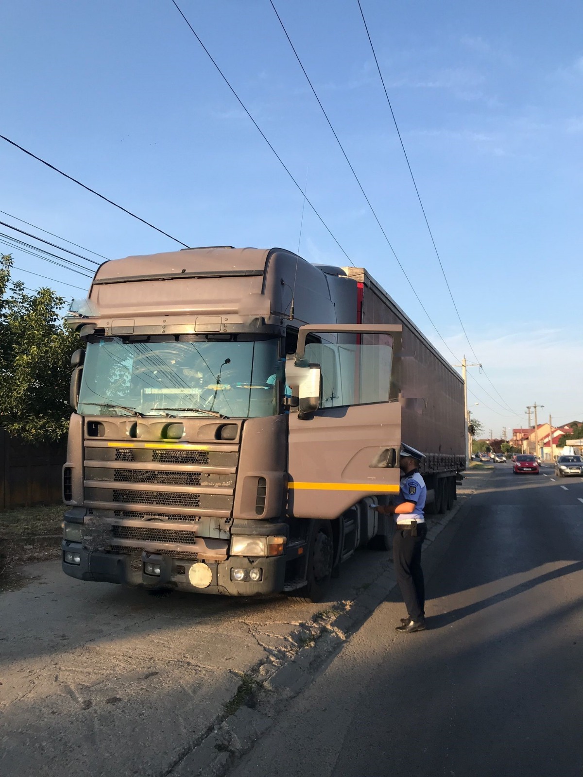 controale camion camioane razie rutiera politie