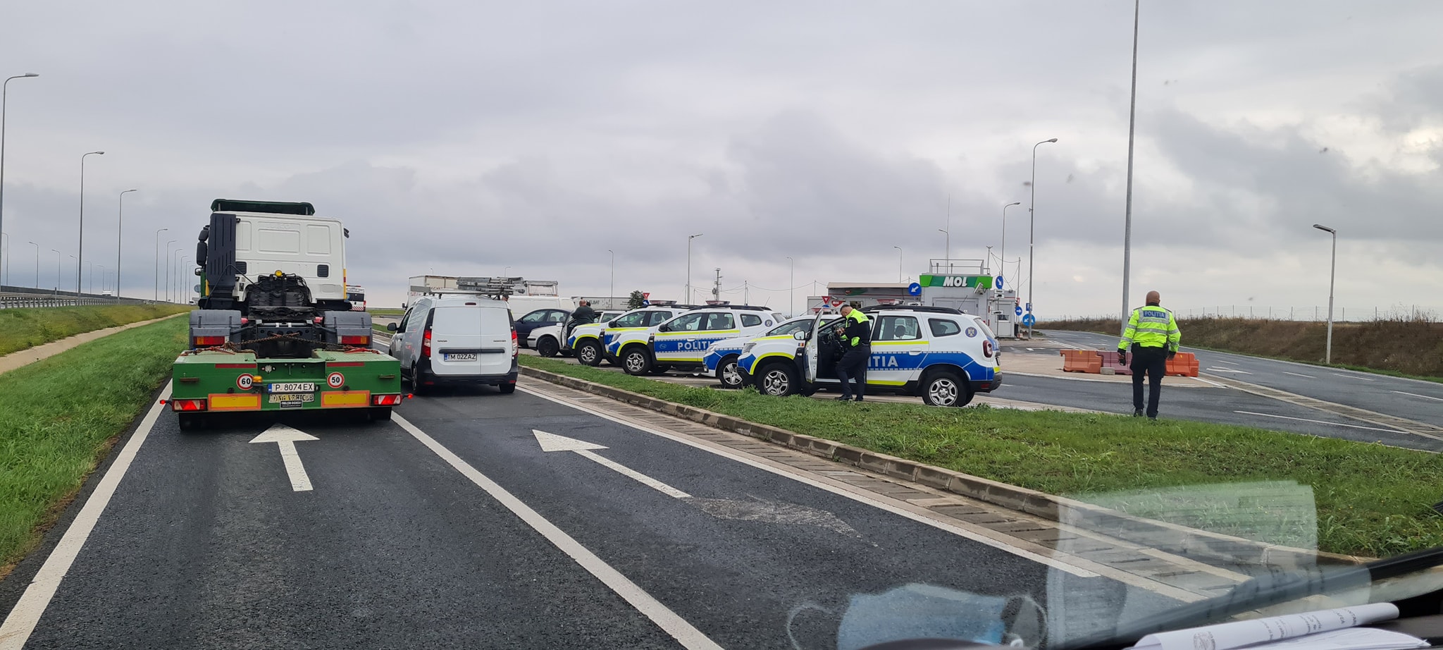 razie politie autostrada