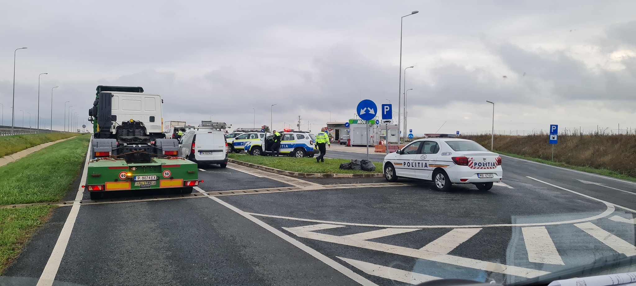 razie politie autostrada