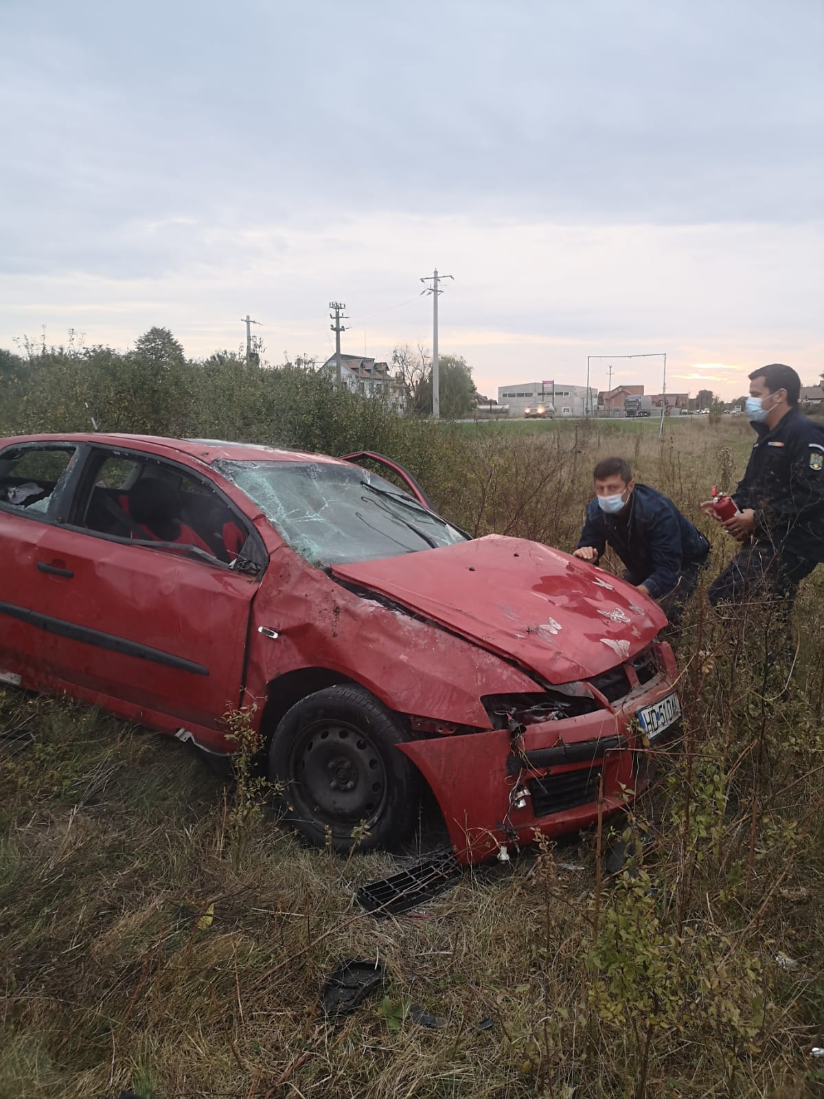 accident cheveres interventie jandarmi