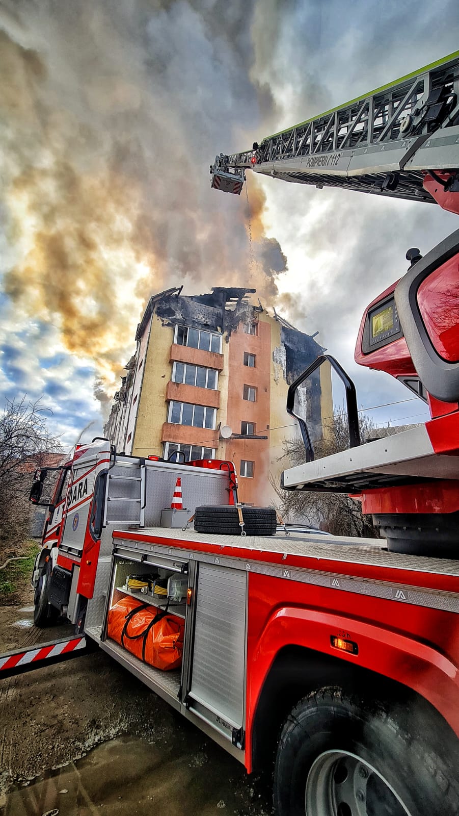 Incendiu în Complexul Studențesc