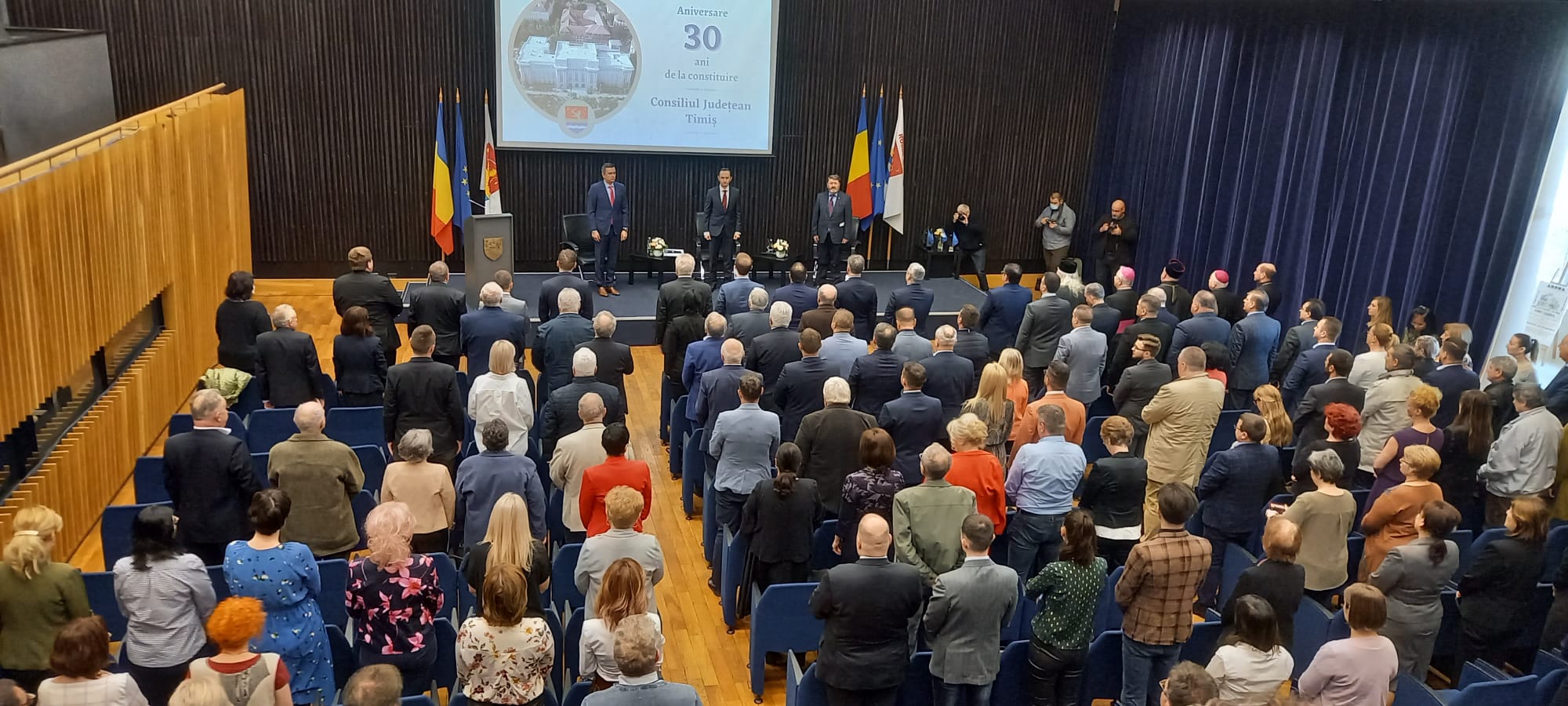 Consiliul Județean Timiș împlinește 30 de ani de la constituire