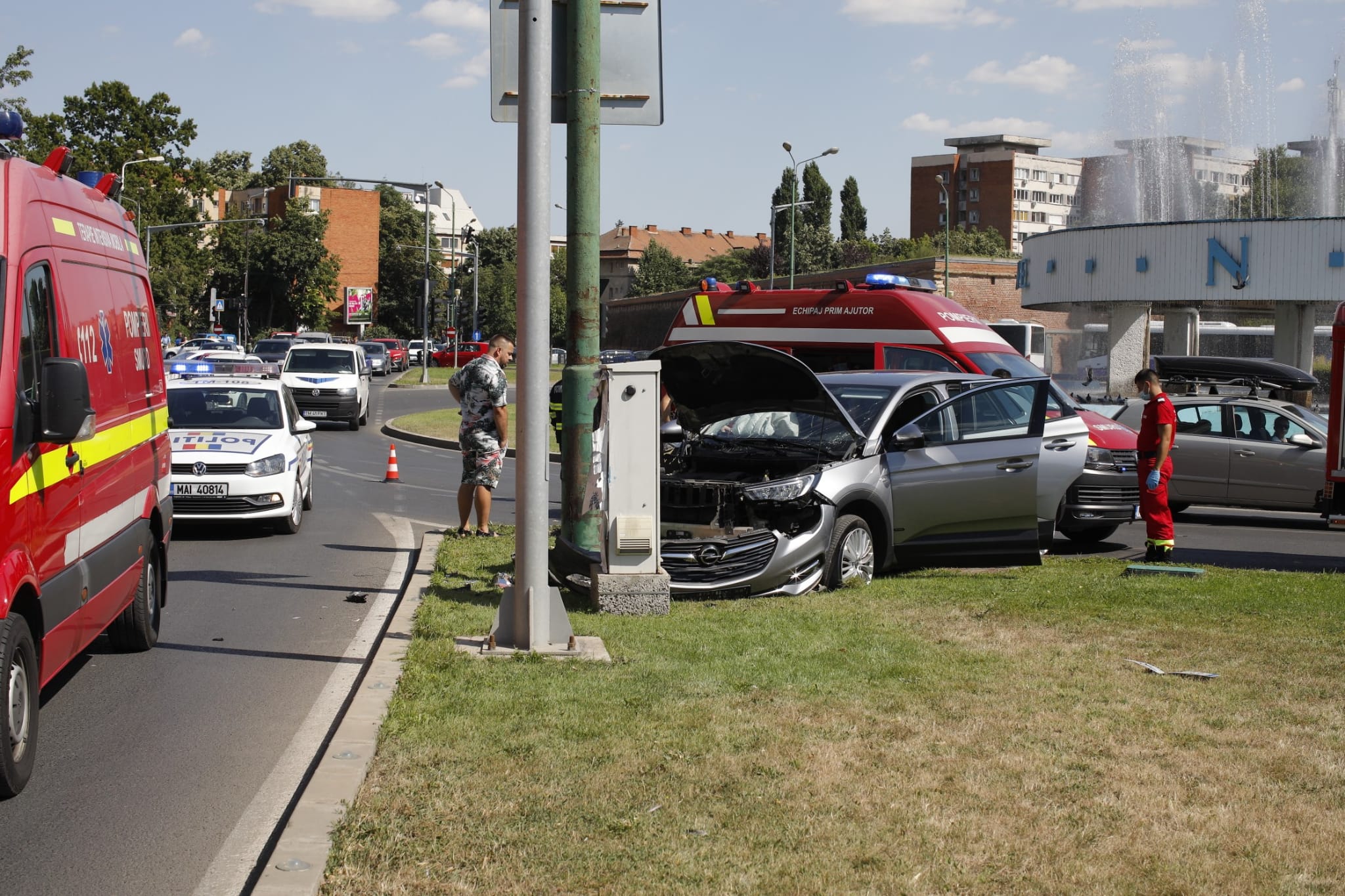 Accident Punctele Cardinale