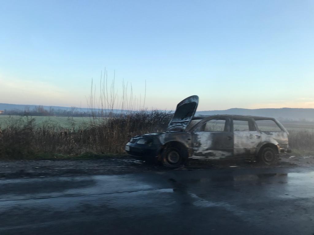 Incendiu mașină Margina