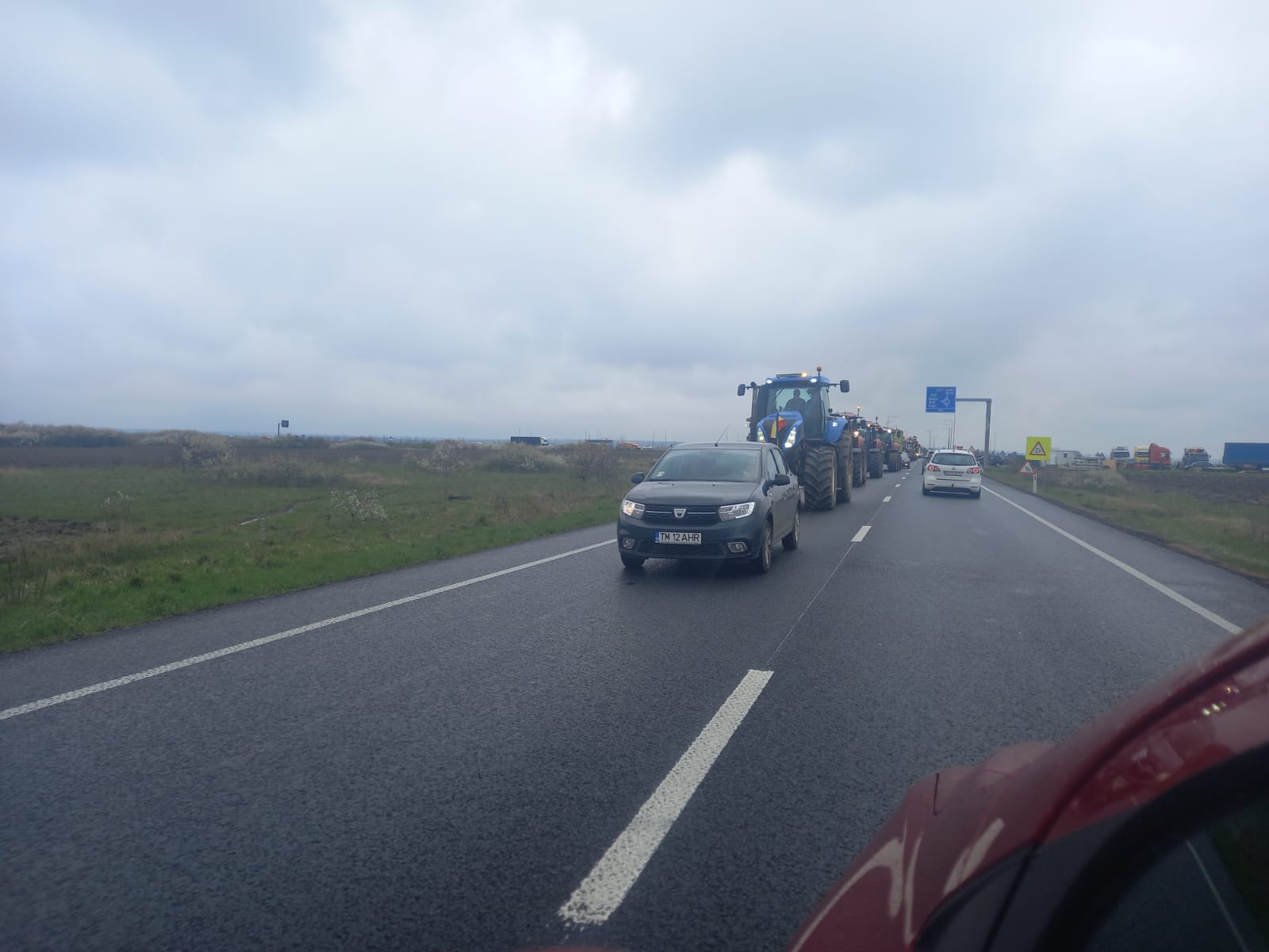 protest agricultori tractoare tractor (2)