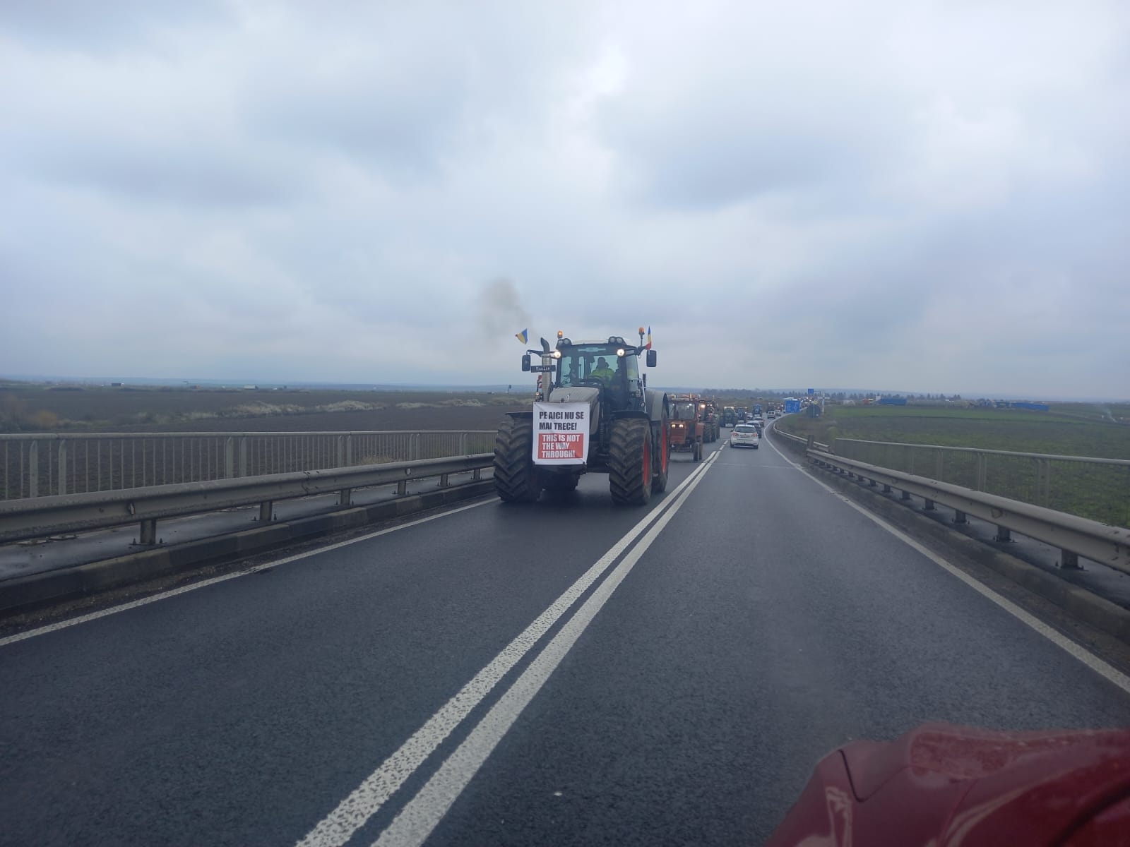 protest agricultori tractoare tractor (7)