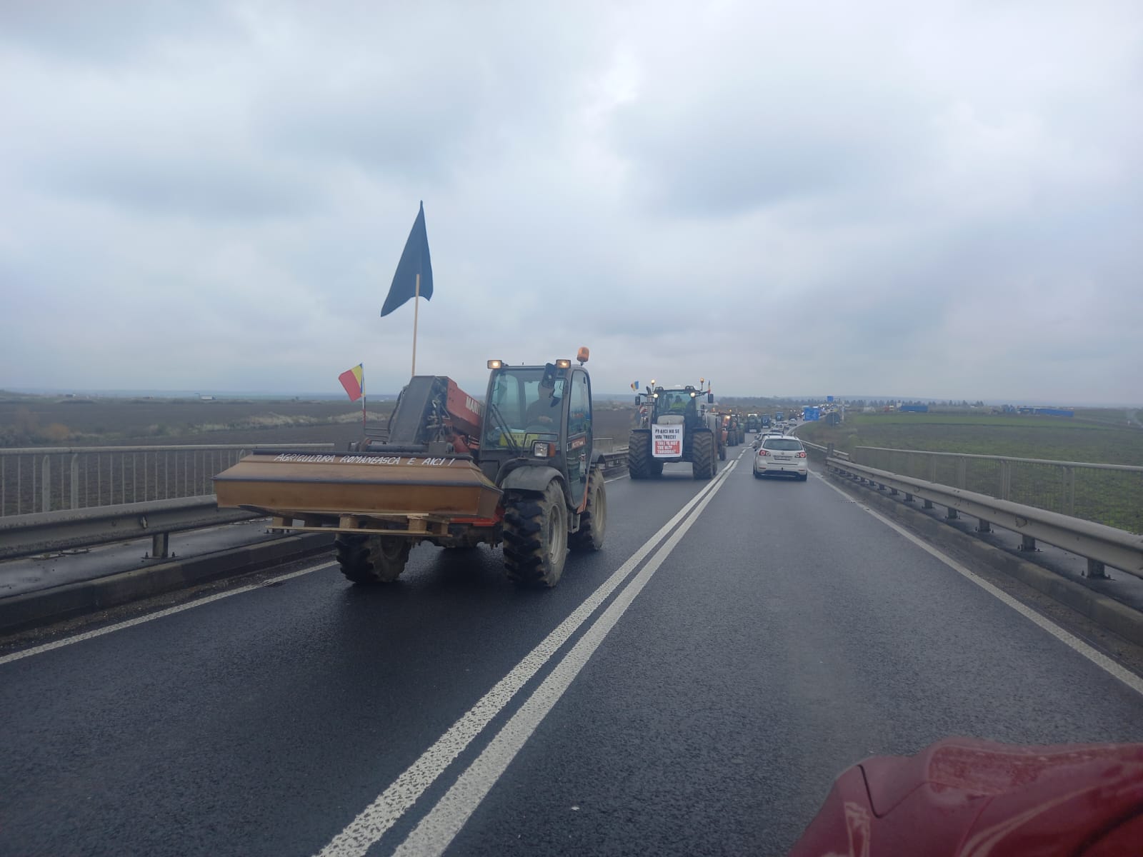 protest agricultori tractoare tractor (8)