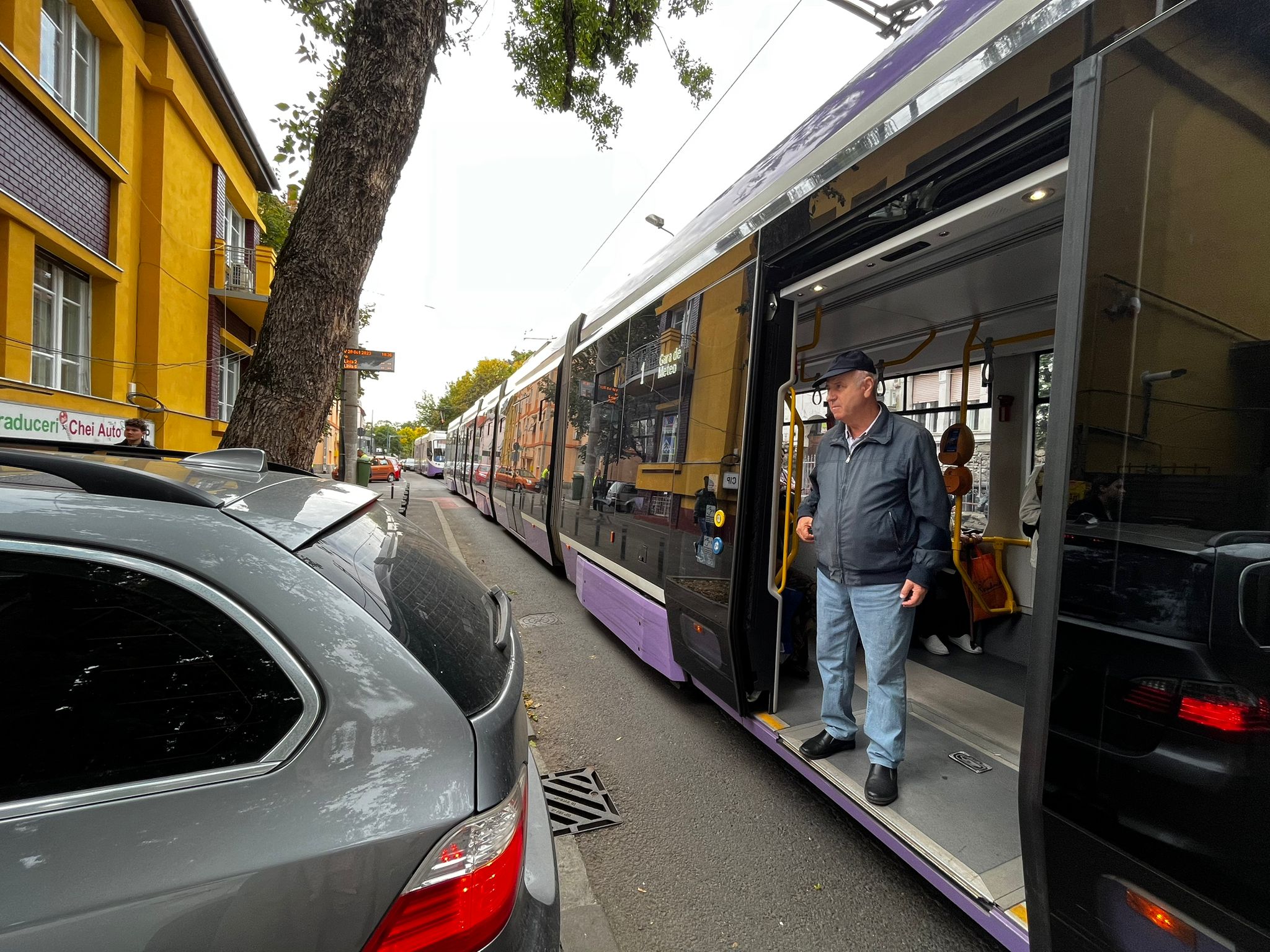 circulatie blocata tramvaie politia locala (2)