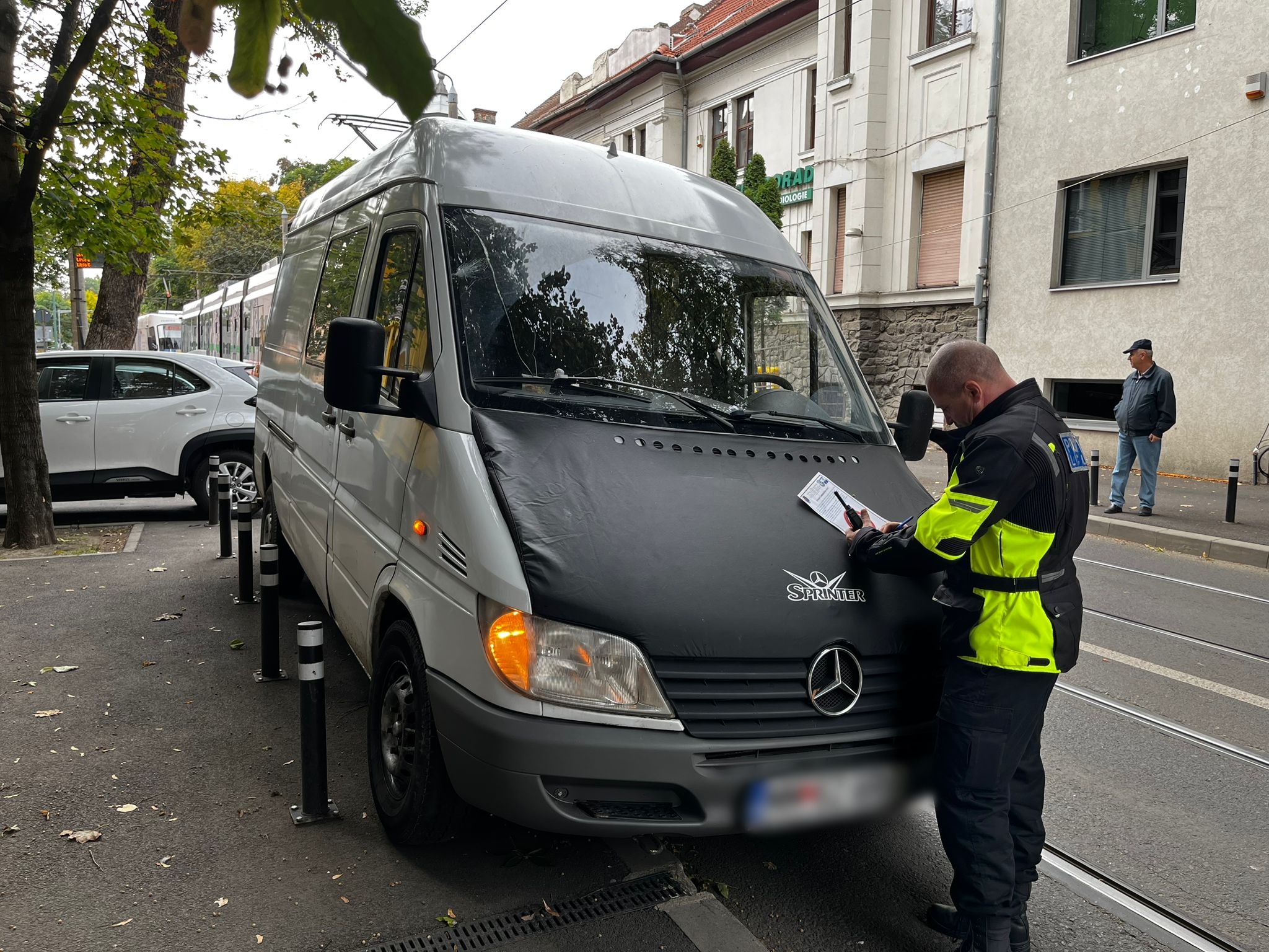 circulatie blocata tramvaie politia locala (4)