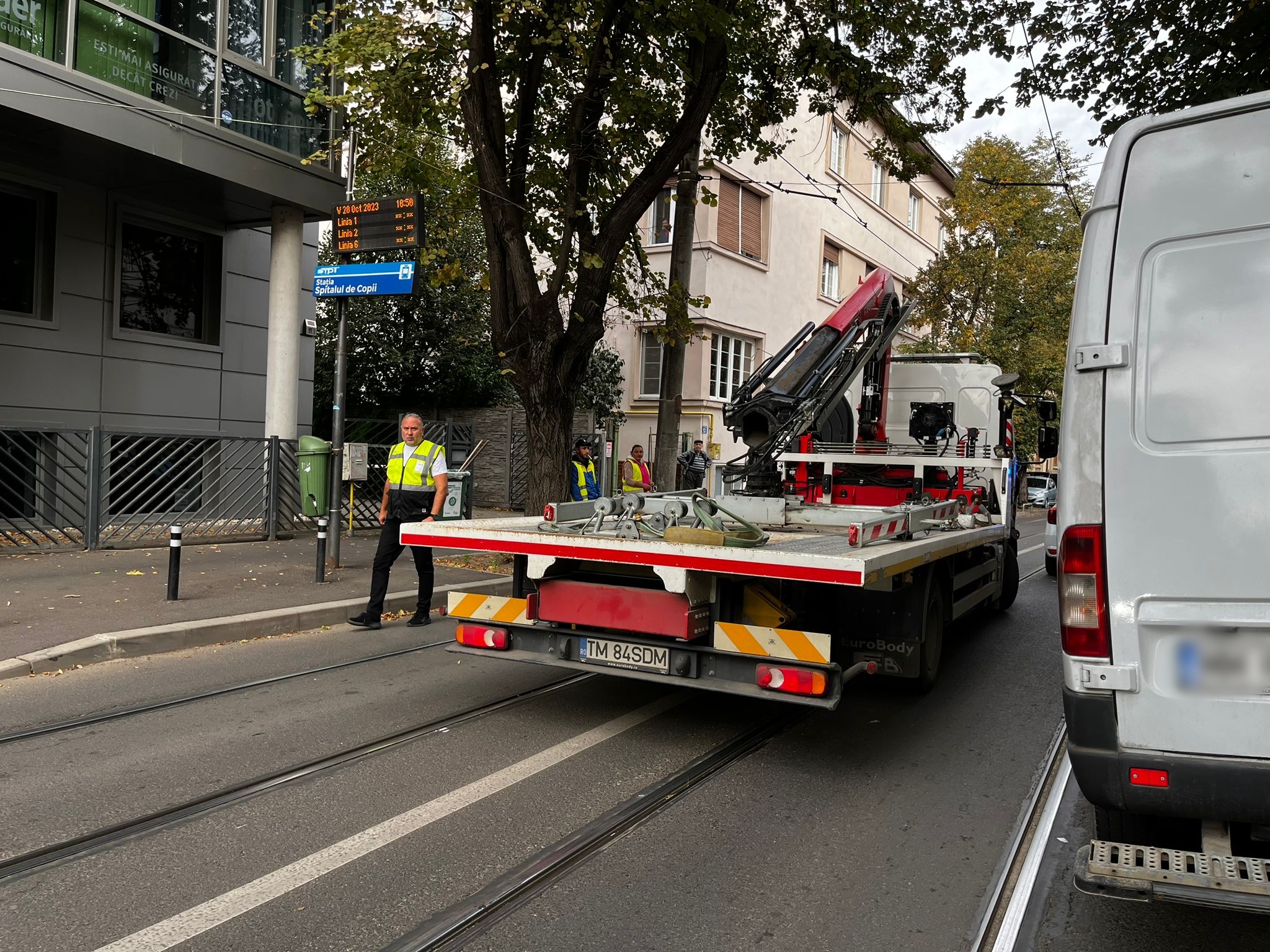 circulatie blocata tramvaie politia locala (6)