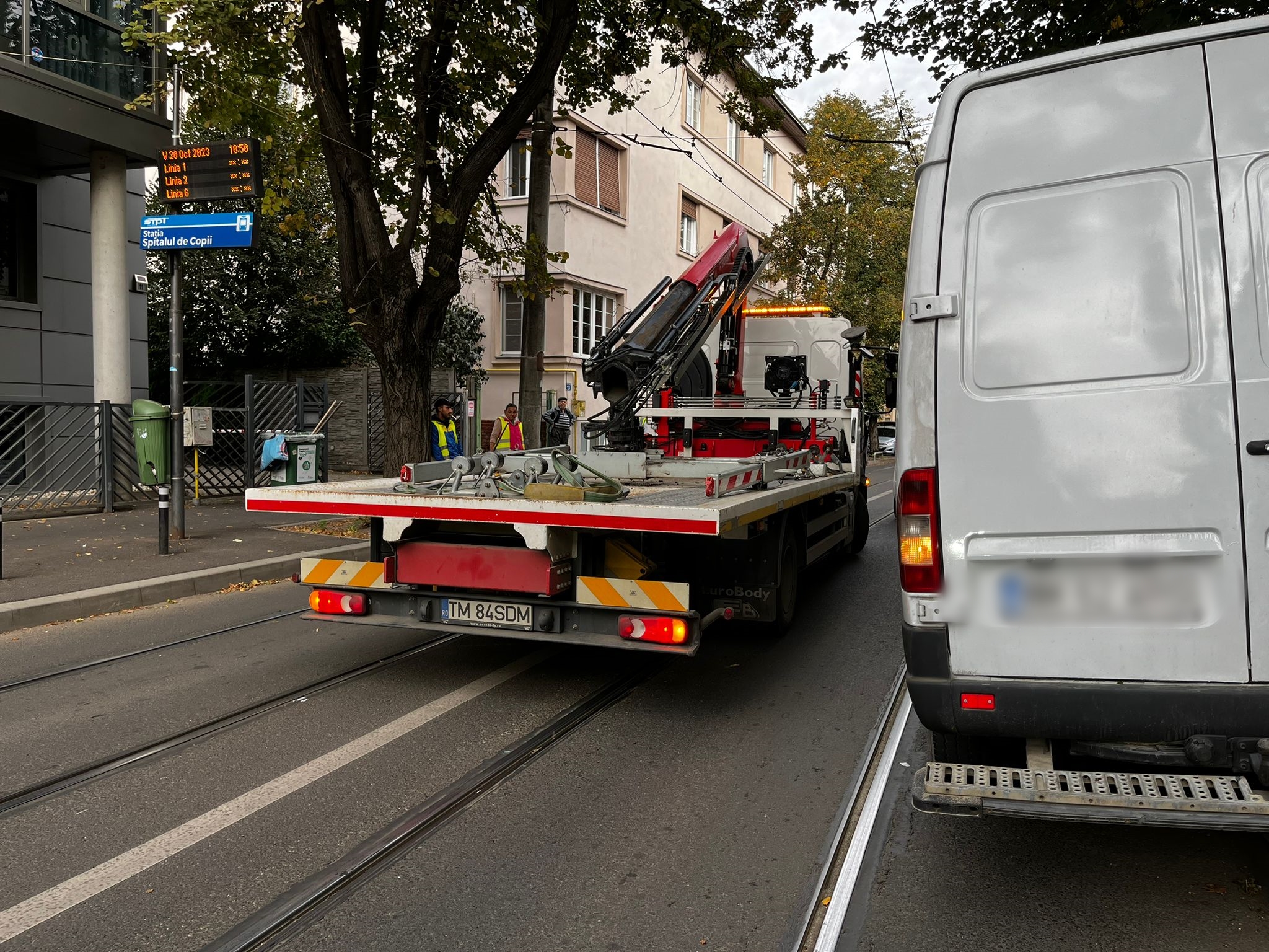 circulatie blocata tramvaie politia locala (7)