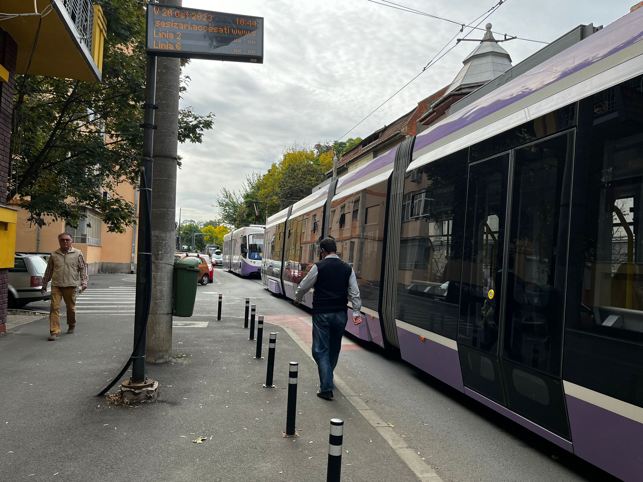 circulatie blocata tramvaie politia locala (9)