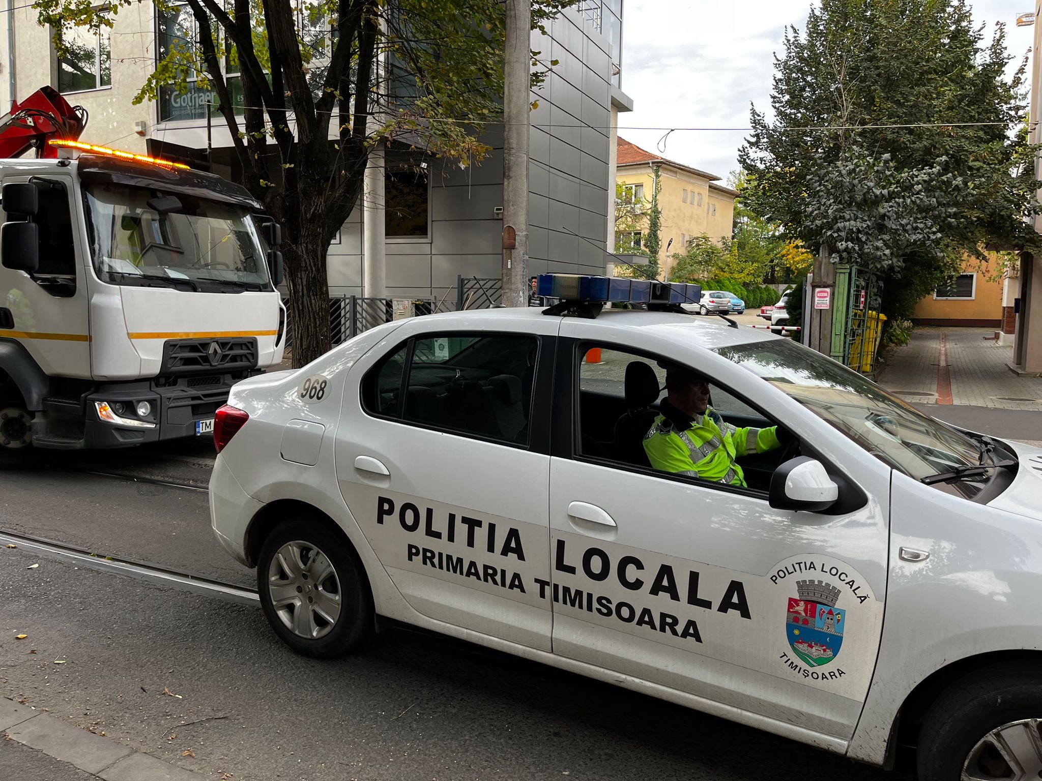 circulatie blocata tramvaie politia locala (10)