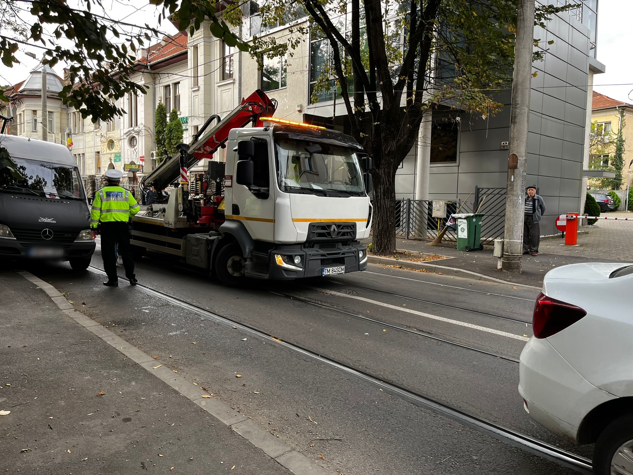 circulatie blocata tramvaie politia locala (11)