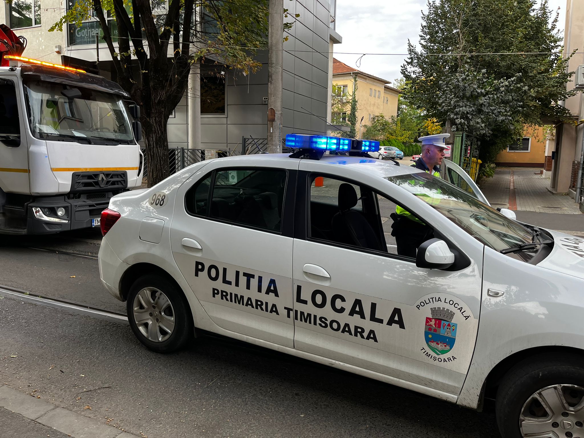 circulatie blocata tramvaie politia locala (14)