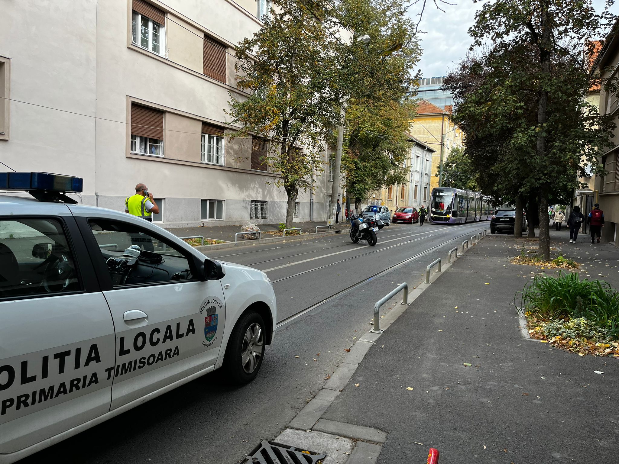 circulatie blocata tramvaie politia locala (16)