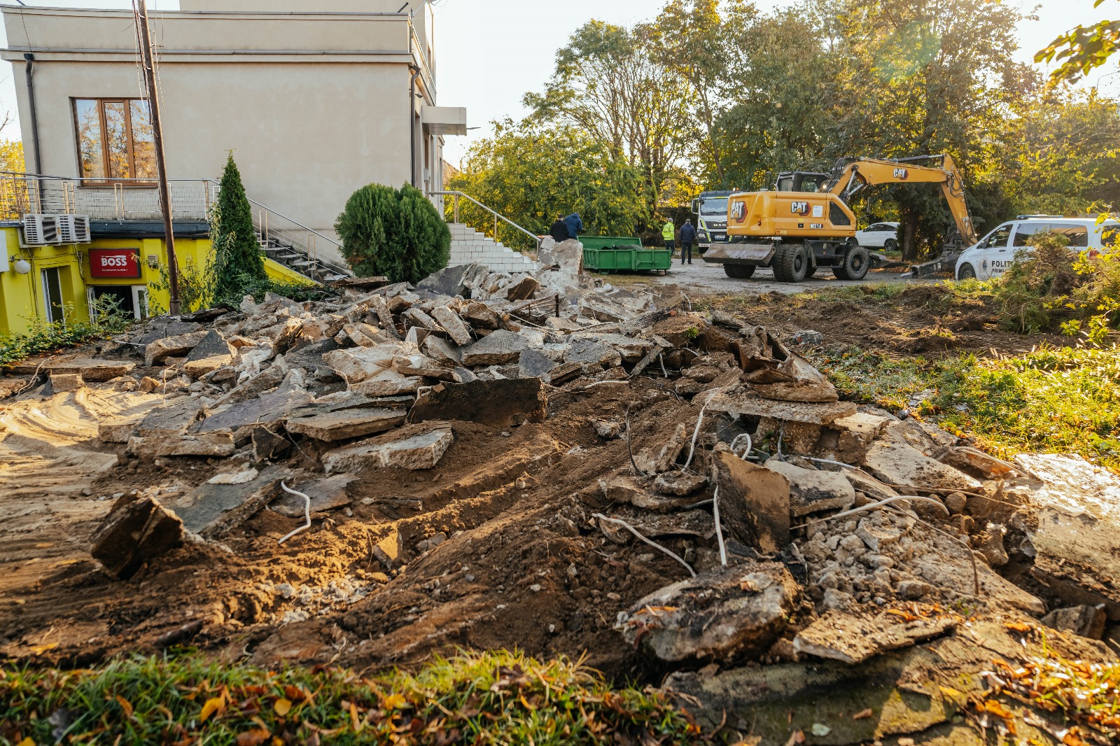 Demolări terase Bega