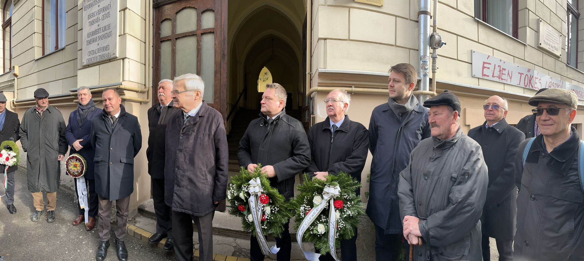 Moment comemorativ la Biserica Reformată din Timișoara