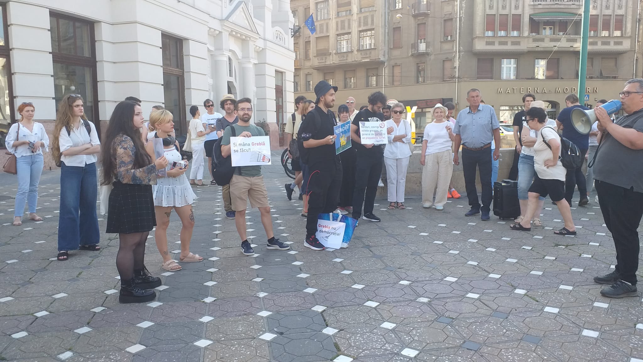 Protest împotriva fraudării alegerilor din 9 iunie