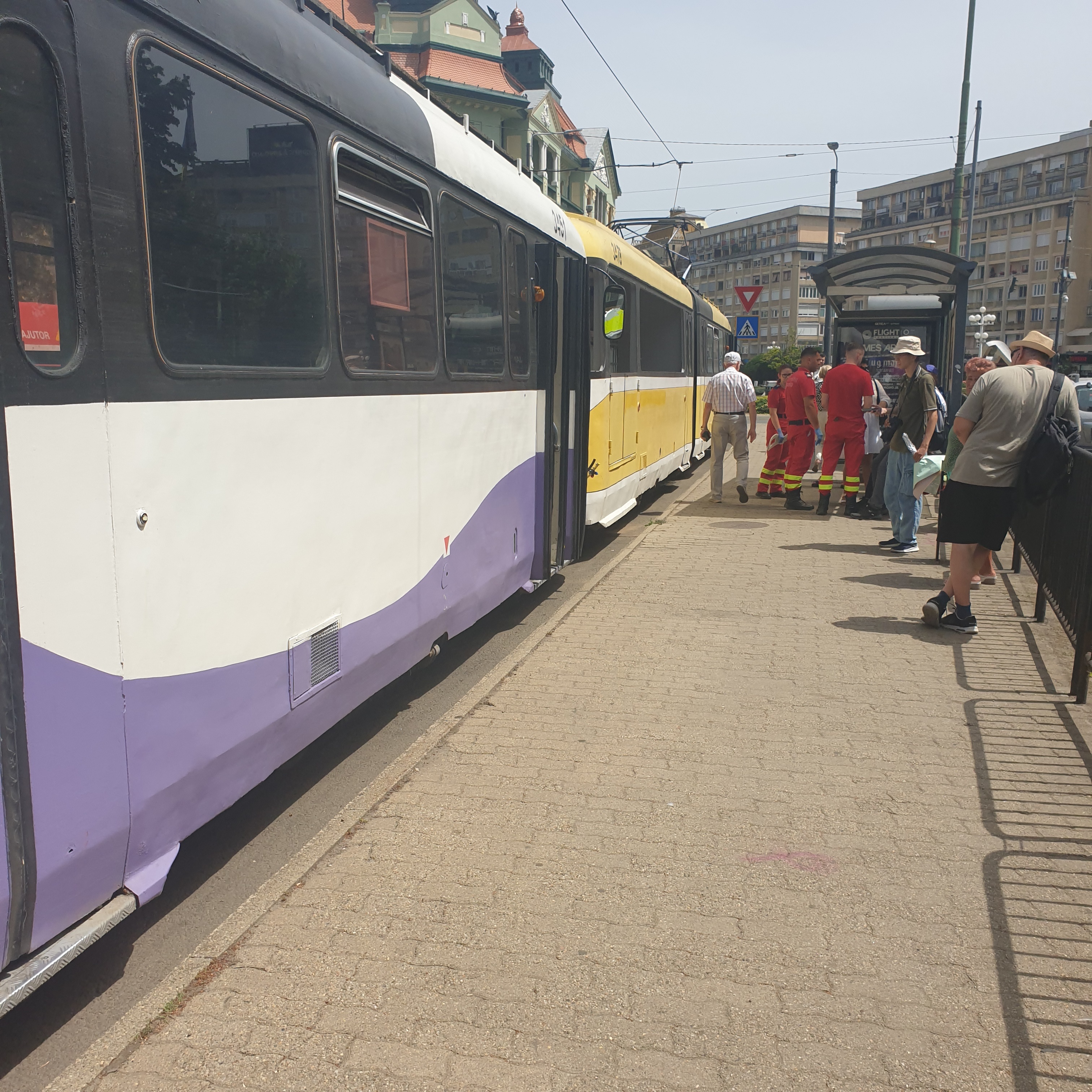 accident tramvaie centru (2)