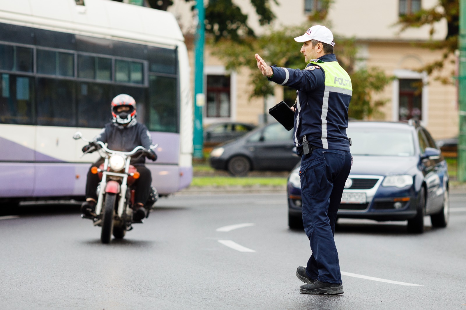 polițiști rutieri mașini oprite razie 5