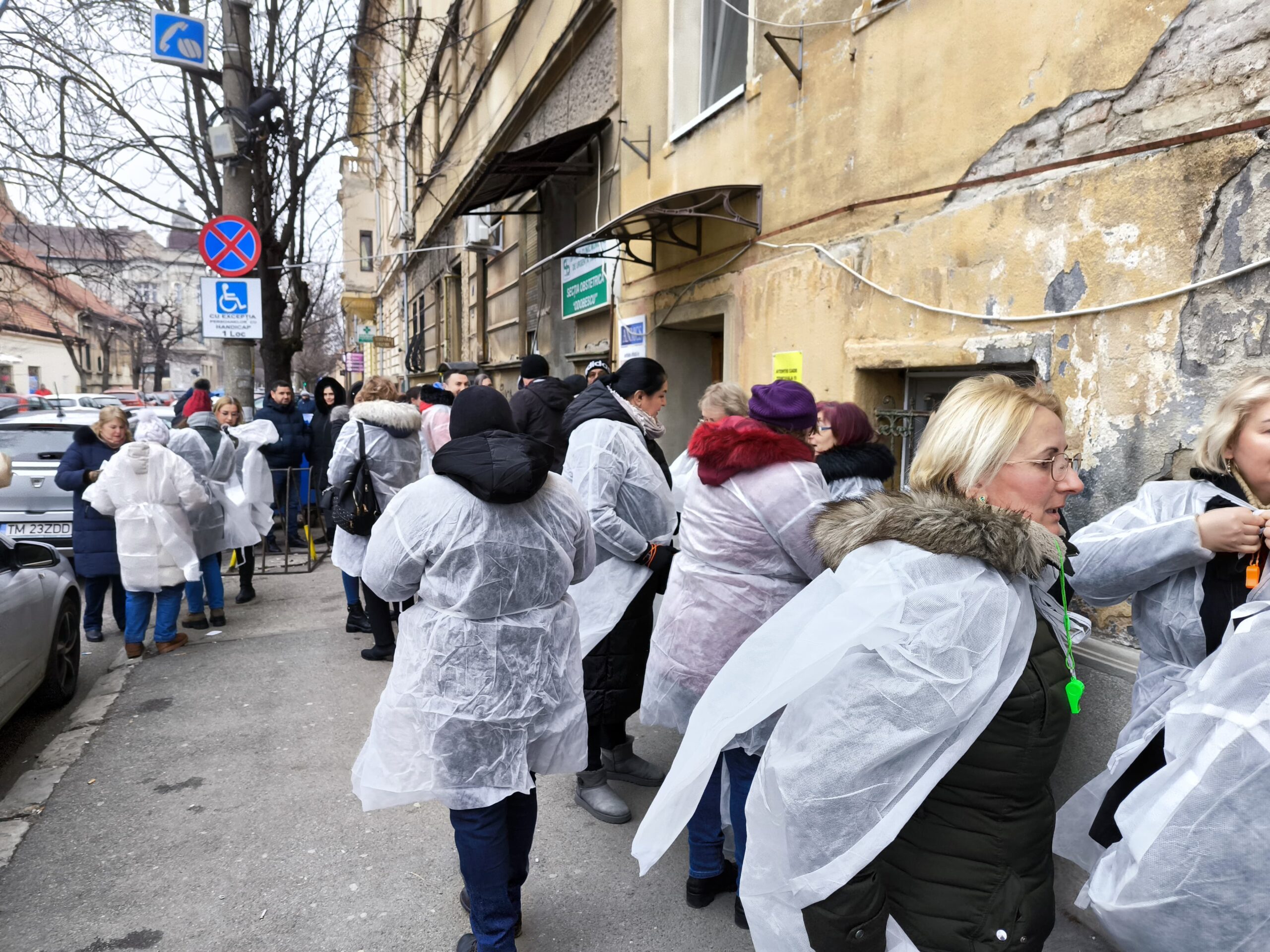 Protest Odobescu